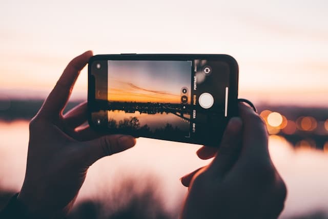 Conjunto de câmeras de smartphone